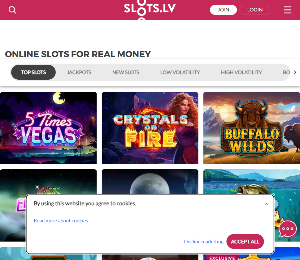 SlotsLV slide2